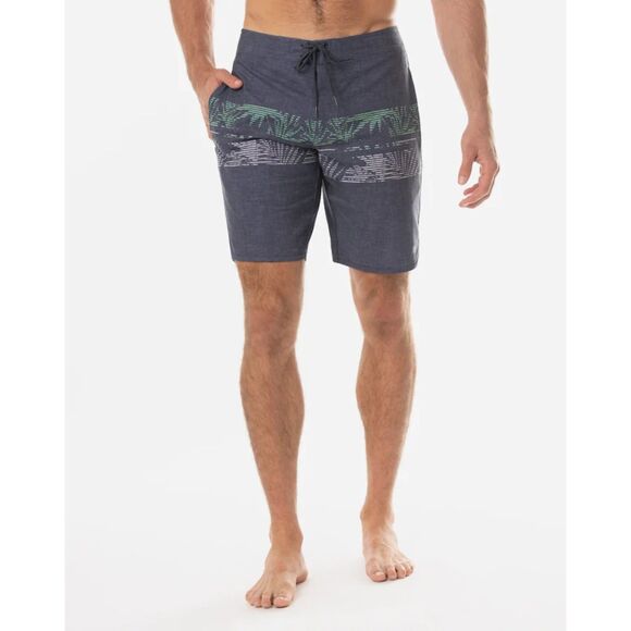 Travis Mathew Men's Parked The Shark Swim Trunk Boardshorts Pockets Size 36 - Picture 13 of 14